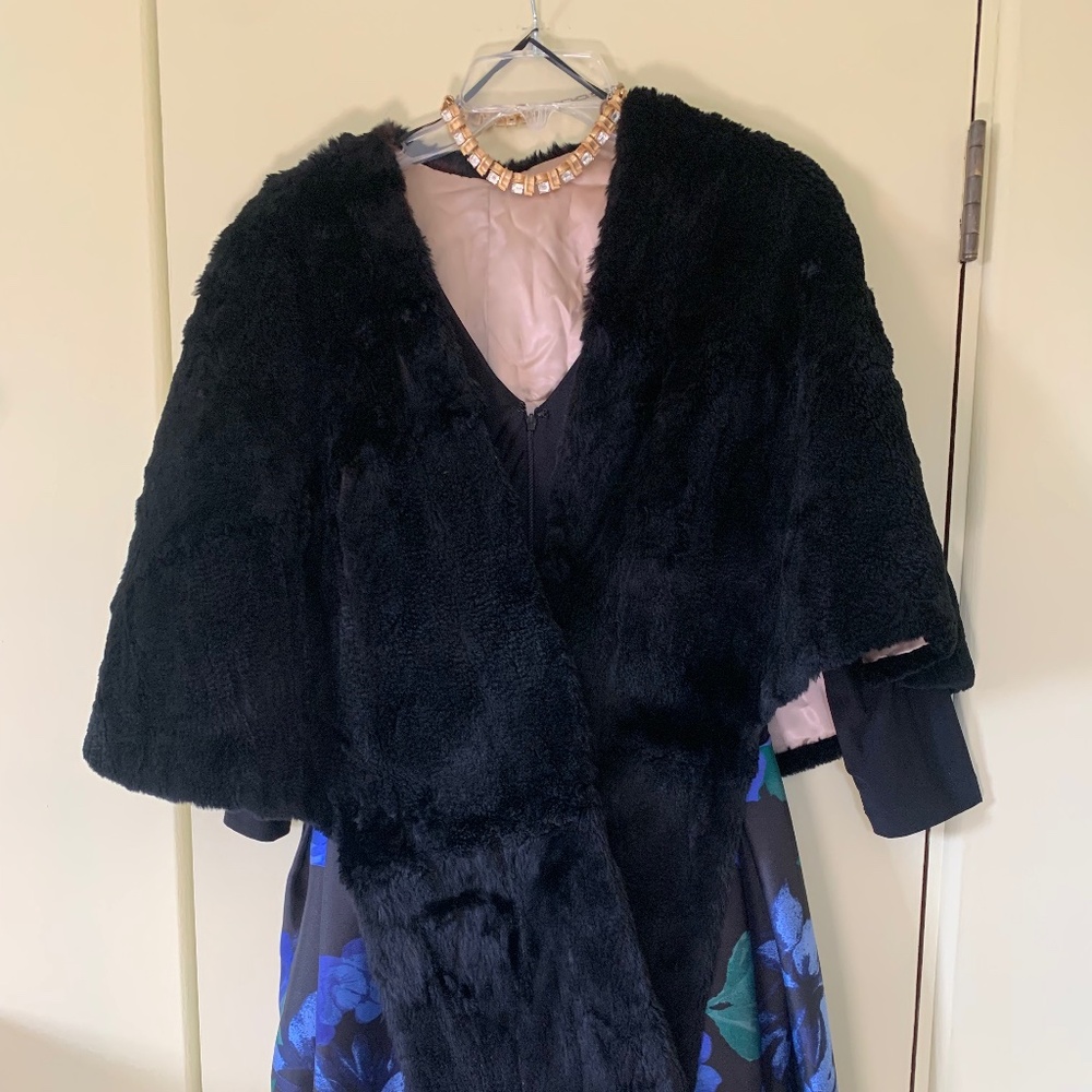 Black Mink Cape
